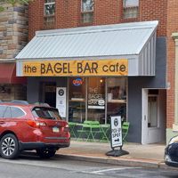 Front of establishment at The Bagel Bar Cafe in Kutztown