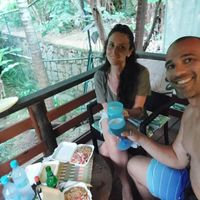  at Rey & Josh Cafe in La Digue