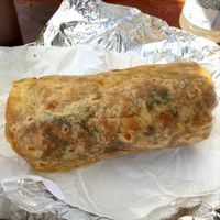 Vegan breakfast burrito at Fast N Fresh Mexican Grill in Simi Valley