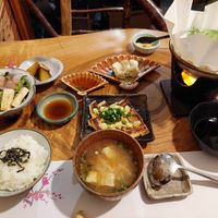 Healthy meal set at Koushi 紅絲 in Nara