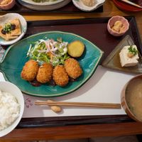 Tofu croquettes at Koushi 紅絲 in Nara