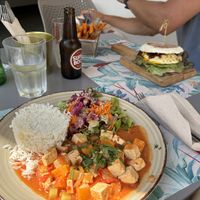 Tofu curry - specials   at EKILIBRIO - Healthy Bistro in Quarteira