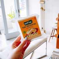 Plant protein block  at HerbYvore Foods  in Central Singapore