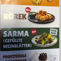 Menu  at Cigköftem in Koblenz