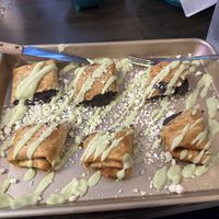 Black bean flautas  at Tipsy Taco & Tequila Bar in Appleton