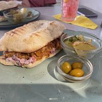Vegan Pulled pork   at Panorama Bar Bazar in Mallorca