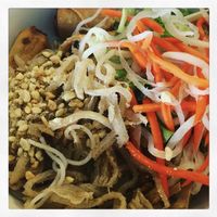 Vermicelli Noodles at Thien Dang Vegetarian in Garden Grove