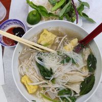 Delicious vegan beef noodles with lemongrass at Thien Dang Vegetarian in Garden Grove
