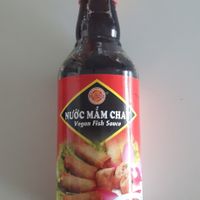 Vegan Fish Sauce!  Got this from the grocery section, the missing ingredient in my homemade Kimchi. Taste exactly like the other one. at Thien Dang Vegetarian in Garden Grove