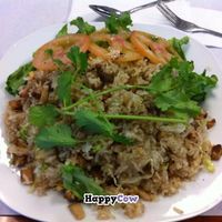 vegetarian salted fish and chicken fried rice  at Thien Dang Vegetarian in Garden Grove