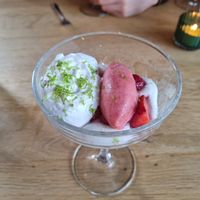 Desser at Restaurant Tante Blanche in Brummen