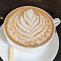 Cappuccino at Bloom Coffee in Lalitpur