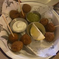 Falafel (fome, no lo recomiendo)   at Krossbar in Santiago