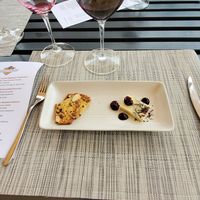 Vegan cheese and crackers at Kendall-Jackson Wine Estate & Gardens in Santa Rosa