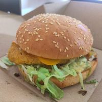 Crispy Vegan Burger at The Burgr Factory - Dacia  in Bucharest