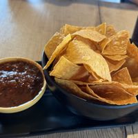 Chips and salsaa  at Hot Taco Street Taqueria in Orlando