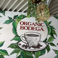   at Organic Bodega Cafe in Oranjestad