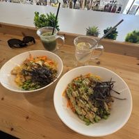   at Organic Bodega Cafe in Oranjestad
