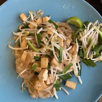 Vegan Pad Thai  at Jigsaw Cafe in Koh Samui