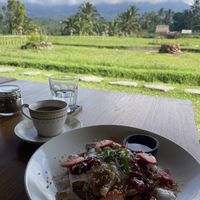 Vegan Frensh Toat  at Nadi Farm Cafe in Tabanan
