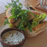Gyros Roll at Nadi Farm Cafe in Tabanan