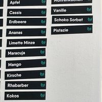 Vegan options (daily changing)  at [ais] - Eismanufaktur in Cologne