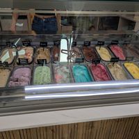 Ice cream flavours at Lick in Bakewell