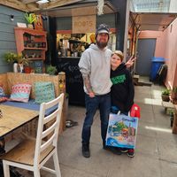  at Roots Cafe in Perranporth