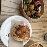   at Roots Cafe in Perranporth