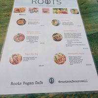  at Roots Cafe in Perranporth