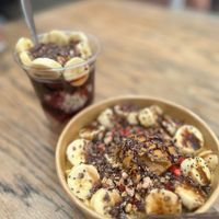   at Roots Cafe in Perranporth