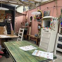   at Roots Cafe in Perranporth