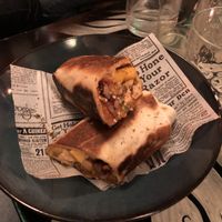 Tofu burrito (really good)  at Yvonne & Nala in Geneva