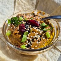 Eggplants zaalouk at Yvonne & Nala in Geneva