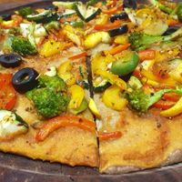 Cheese-less Pizza  at Meraki and Company in Raipur