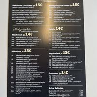 NEW MENU having a bunch more options for vegans on the menu. Also, they don’t do bone broth ramen anymore. All soup bases are plant based now.   at La Mian in Eupen