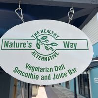 Kiosk sign  at Nature's Way - Pier Park in Tortola