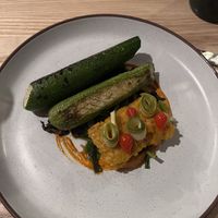 Roasted Zucchini  at EYV in Pittsburgh