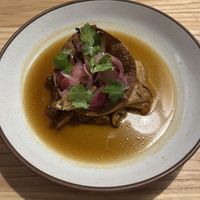 Third course - lions mane birria  at EYV in Pittsburgh