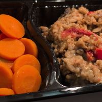 Portobello curry risotto at The Fiery Chef in Ocala