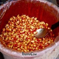 Garlic with spices at Weekly Market in Chiang Mai