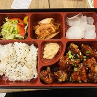 Vegan cauliflower box  at K-Bar in Warsaw