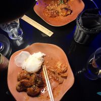 korean fried cauliflower  at K-Bar in Warsaw