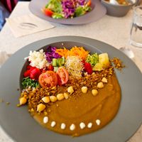 Curry bowl at Buddha in Osaka