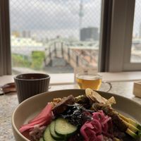 Falafel Buddha Bowl - 7/10  at Kawa Kitchen in Tokyo