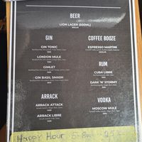 Booze at PLAN B Weligama in Weligama