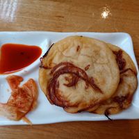 Korean pancakes (make sure to try this one out!) at Xia-Fusion in Groningen