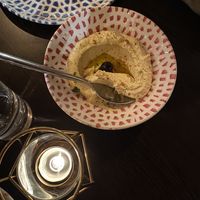 Hummus  at Anilo's Kitchen in London