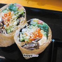 Veggie wrap at I Love Vege in Penang