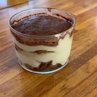 Vegan Tiramisu at Salade Tomate Oignon - STO Paname in Paris